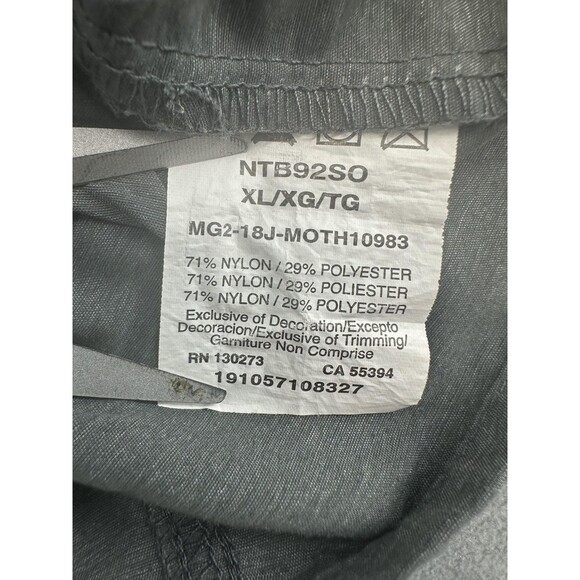 Wrangler Outdoor Series Shirt Mens XL Gray Long Sleeve Button Up Hiking Nylon - Picture 6 of 9